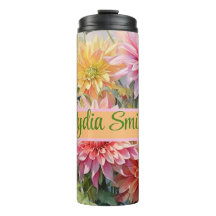 Personalisiertes Blumengetränk