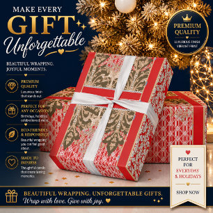 Personalisiertes Blumenverpackungspapier Geschenkpapier