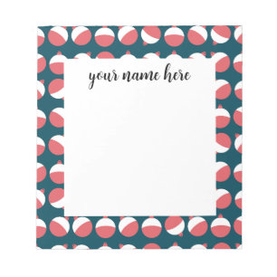 Personalisiertes Bobber Notepad Notizblock