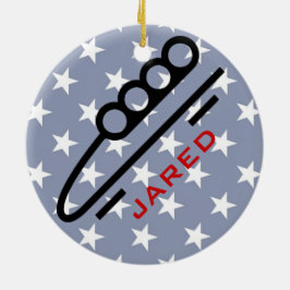 Personalisiertes BobSledding Ornament