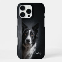 Personalisiertes Border Collie-Porträt