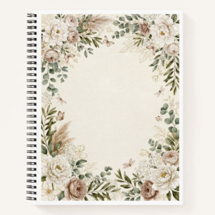 Personalisiertes botanisches Notizbuch