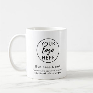 Personalisiertes Branding für Unternehmen Kaffeetasse
