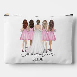 Personalisiertes Braut-Geschenk mit individuellem Zubehörtasche