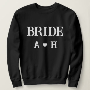Personalisiertes  Braut ist 2025 Sweatshirt