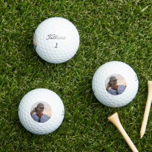 Personalisiertes Bräutigam-Gesicht Junggesellenabs Golfball