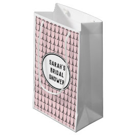 Personalisiertes Brautparty Eiffelturm Paris Kleine Geschenktüte