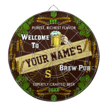 Personalisiertes Brewpub Willkommen im Hopfen Gers