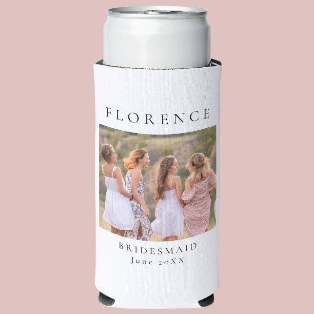 Personalisiertes Bridesmaid Foto Selters Dosenkühler (Von Creator hochgeladen)