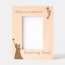 Personalisiertes Bridesmaid-Geschenk (Portrait)