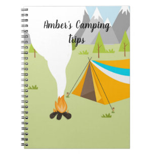 Personalisiertes Buch mit Camping
