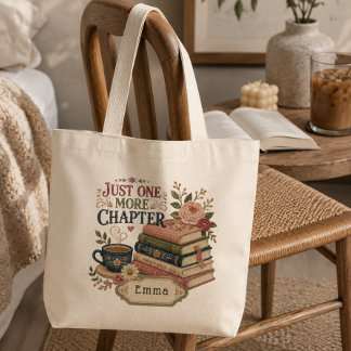 Personalisiertes Buchliebhaber-Geschenk 'Nur noch Jumbo Stoffbeutel