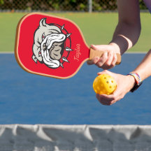 Personalisiertes Bulldog-Paddel