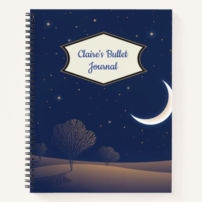 Personalisiertes Bullet Journal Notizbuch (Vorderseite)