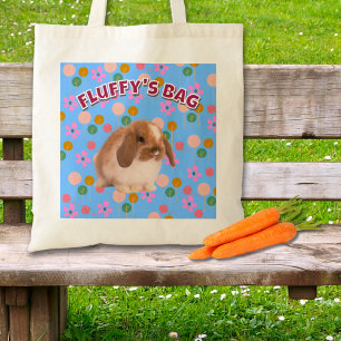 Personalisiertes Bunny Gift Niedliches Kaninchen F Tragetasche