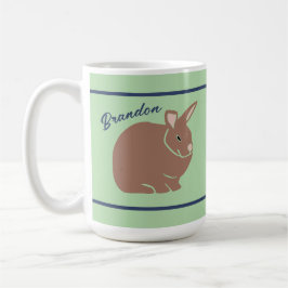 Personalisiertes Bunny Rabbit Kaffeetasse