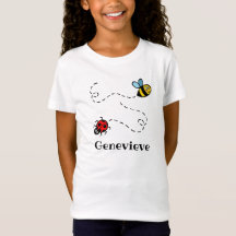 Personalisiertes Busy Bumblebee & Ladybird-Muster