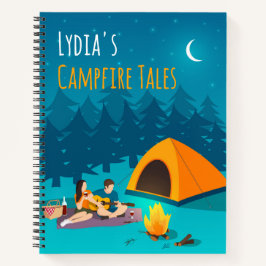 Personalisiertes Campfire-Storys-Notebook | Tagebu Notizbuch