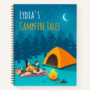 Personalisiertes Campfire-Storys-Notebook   Tagebu Notizbuch