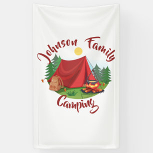 Personalisiertes Camping Banner