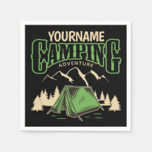 Personalisiertes Camping Familiencampingabenteuer