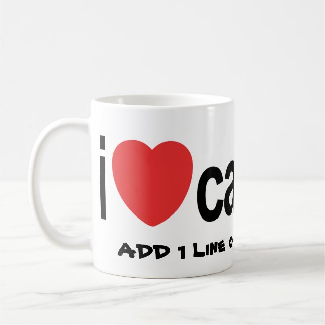 Personalisiertes Camping Kaffeetasse (Links)
