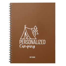 Personalisiertes Camping-Notebook Notizblock