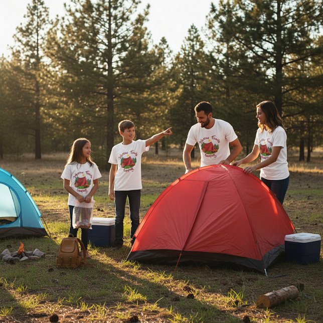 Personalisiertes Camping T-Shirt (Von Creator hochgeladen)