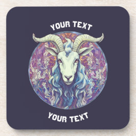 PERSONALISIERTES Capricorn ZODIAC SIGN BAG Getränkeuntersetzer