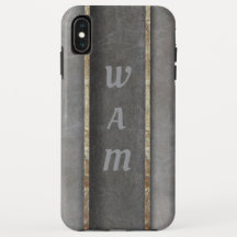 Personalisiertes Carbon Dust iPhone XS Max Case