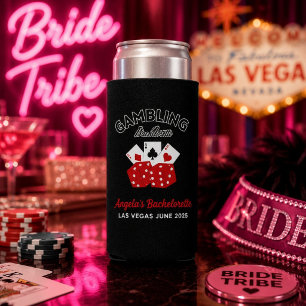 Personalisiertes Casino Las Vegas Junggeselinnen-A Selters Dosenkühler