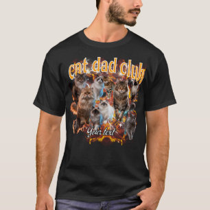 Personalisiertes Cat Dad Club Shirt   Benutzerdefi