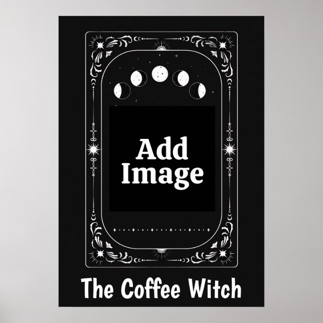 Personalisiertes Celestial Tarot Zodiac Geschenk K Poster (Vorne)