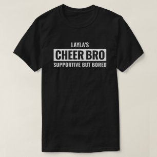 Personalisiertes Cheer Bro-Shirt für Männer, indiv T-Shirt