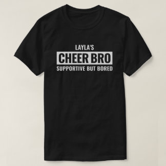 Personalisiertes Cheer Bro-Shirt für Männer, indiv T-Shirt