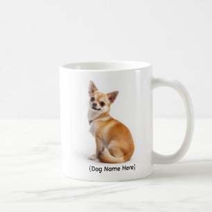 Personalisiertes Chihuahua-Design „Ich besitze dic Kaffeetasse