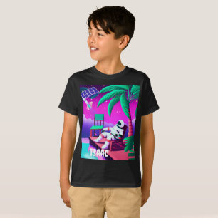 PERSONALISIERTES CHILL ASTRONAUT KIDS T-SHIRT