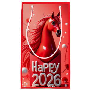 Personalisiertes chinesisches Neujahr 2026 Kleine Geschenktüte