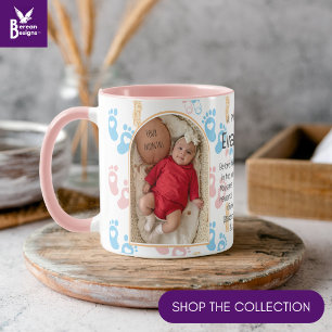 Personalisiertes Christliches Gebet Keepake Baby F Tasse