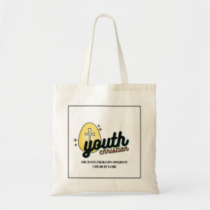 Personalisiertes Christliches Jungeier-Crosstote-B Tragetasche