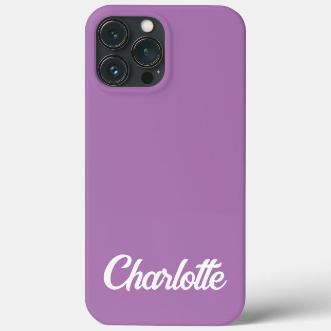 Personalisiertes Classic-Elegant-Monogram-iPhone Case-Mate iPhone Hülle (Rückseite)
