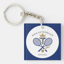 Personalisiertes Classy Gold Tennis Club Jahr