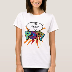 Personalisiertes Comic Book Pop Art Collection T-Shirt