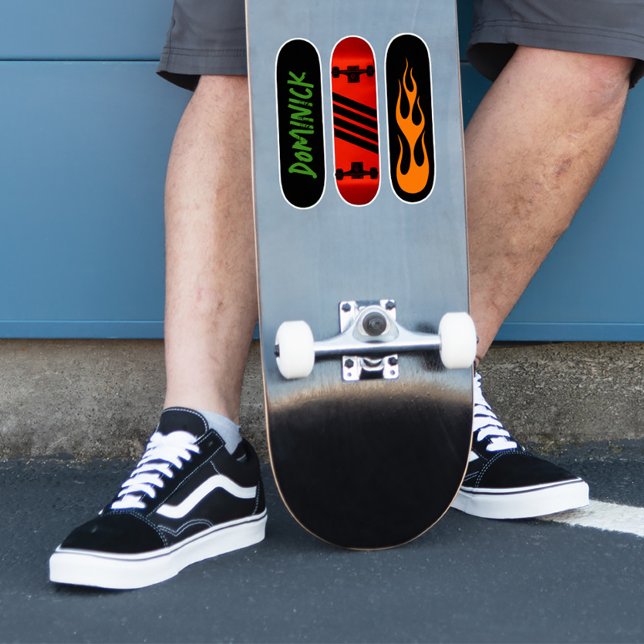 Personalisiertes Cooles Skateboard Aufkleber (Von Creator hochgeladen)
