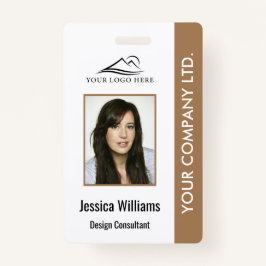 Personalisiertes Corporate Mitarbeiter-ID-Abzeiche Ausweis
