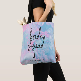 Personalisiertes Cotton Candy Bridge Tote Bag Tasche