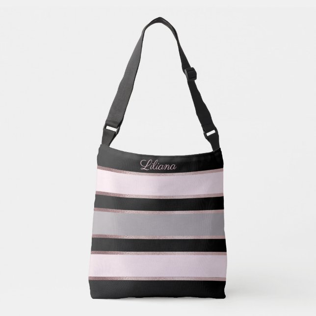 Personalisiertes Crossbody Bag Tragetaschen Mit Langen Trägern (Vorderseite)
