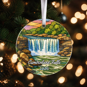 Personalisiertes Cumberland Falls State Park Acryl Ornament