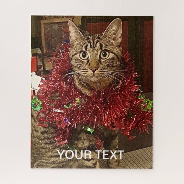 Personalisiertes Custom Foto Pet Portrait Jigsaw P (Vertikal)