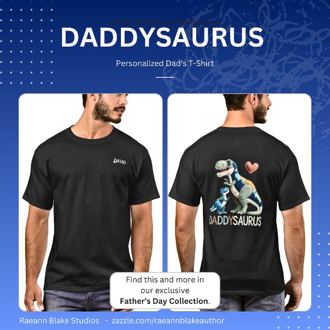 Personalisiertes Daddysaurus T-Shirt (Von Creator hochgeladen)